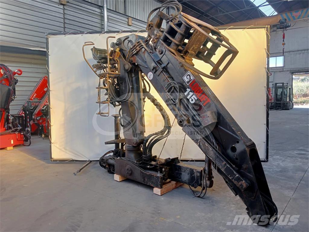 Loglift F115 ZT 93A Kranen en laders