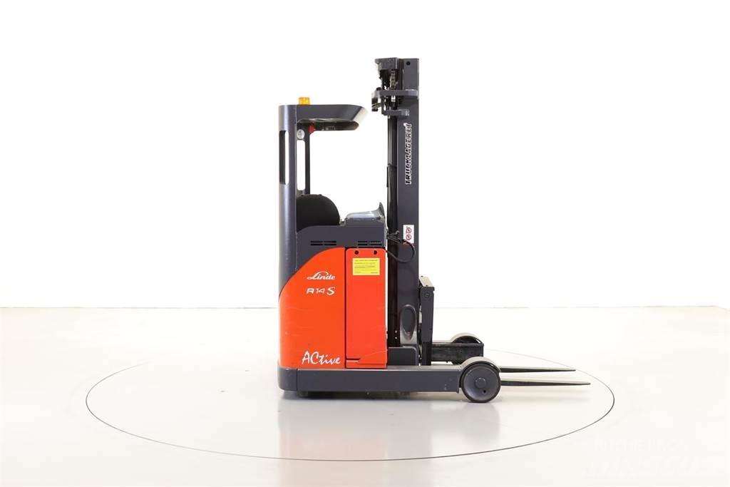 Linde R14S Activ Reachtruck voor hoog niveau