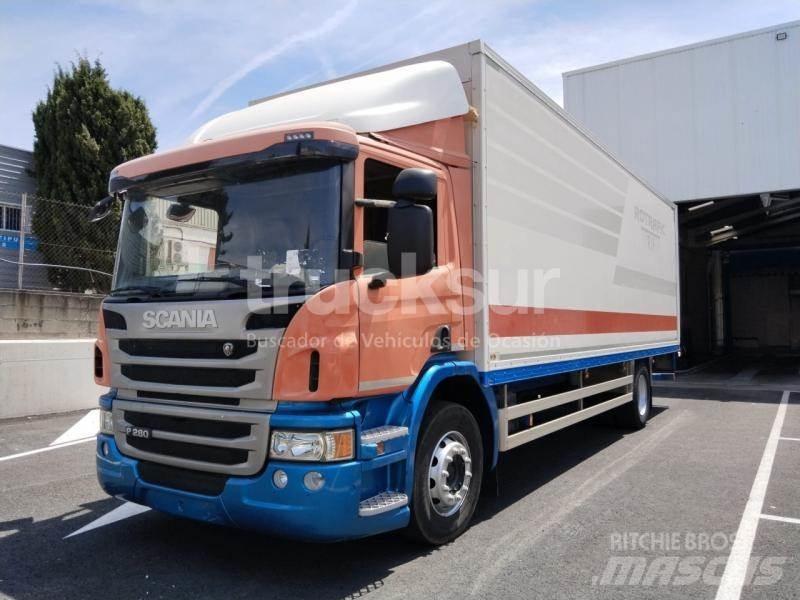 Scania P280 Bakwagens met gesloten opbouw