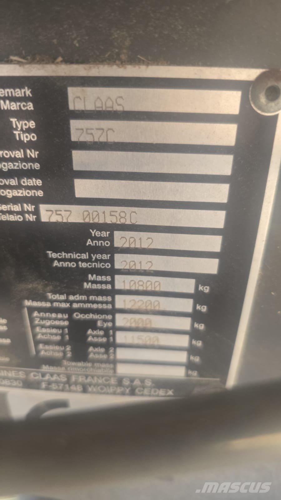 CLAAS 3300 Vierkante balenpers