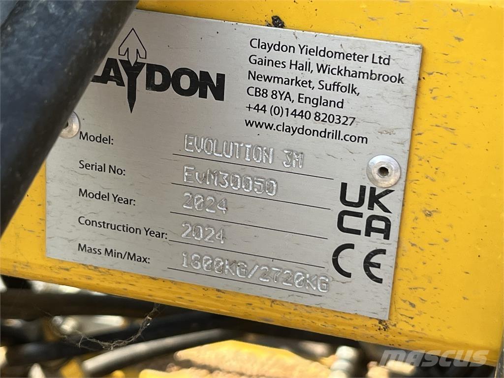 Claydon 3M EVO Landbouw - overige