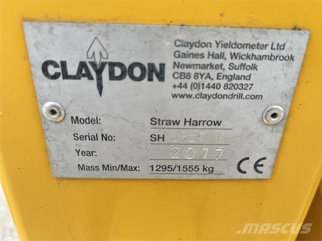 Claydon HARROW Cultivatoren