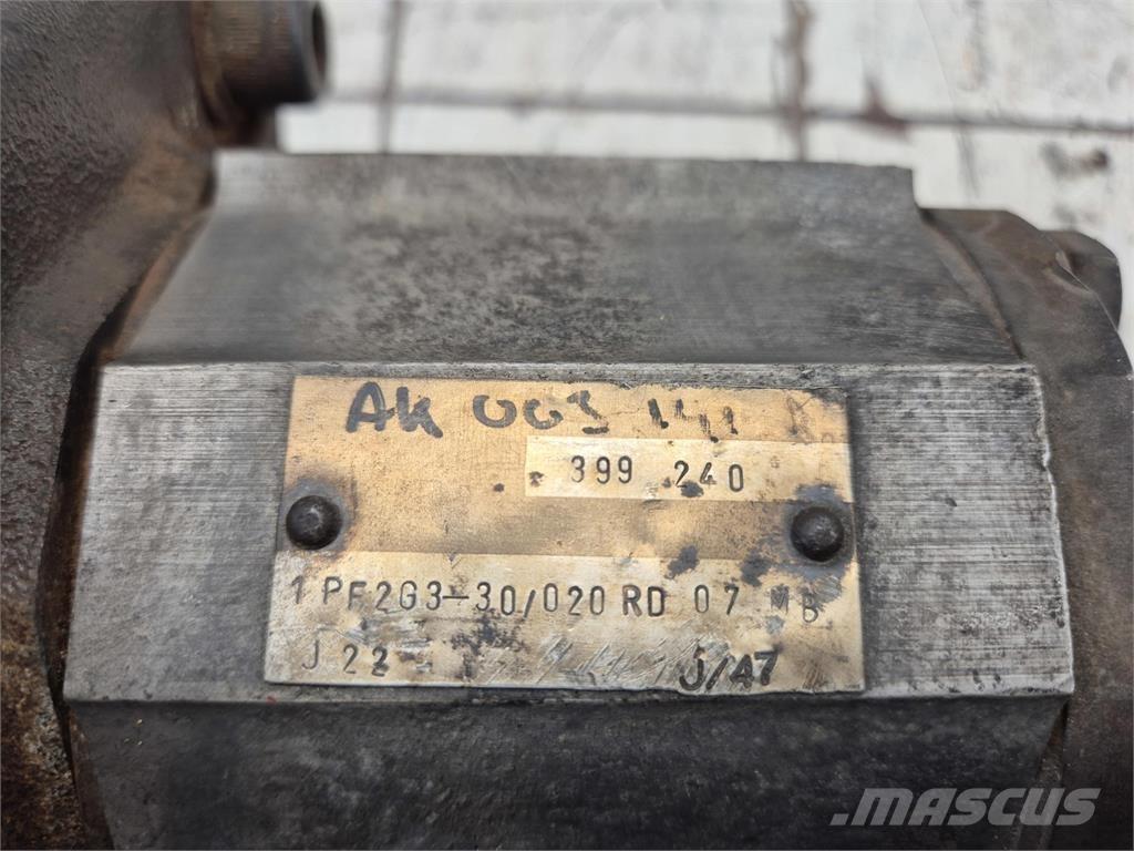  Gear pump Kranen onderdelen en gereedschap