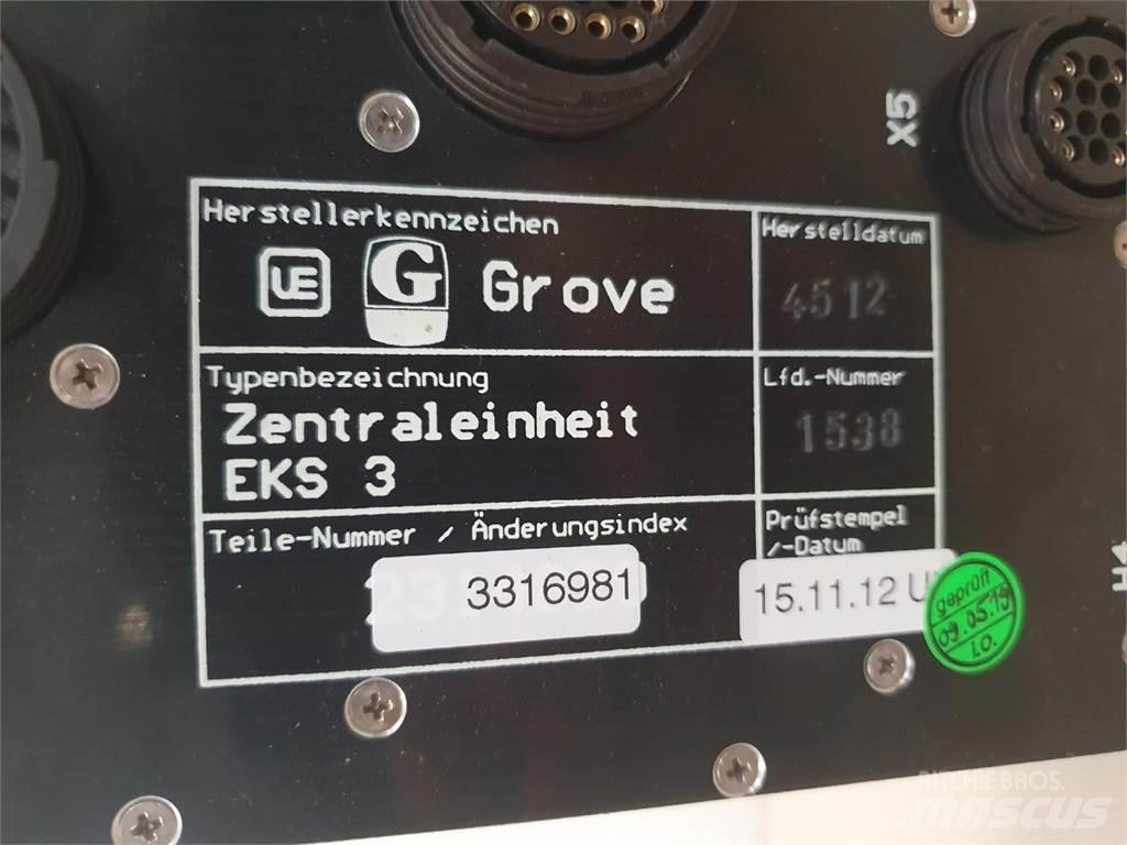 Grove EKS 3 LMB Kranen onderdelen en gereedschap