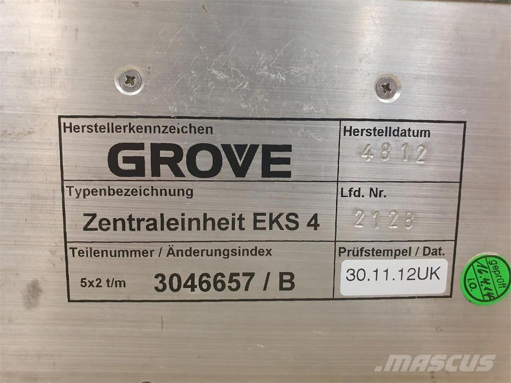Grove EKS 4 LMB Kranen onderdelen en gereedschap