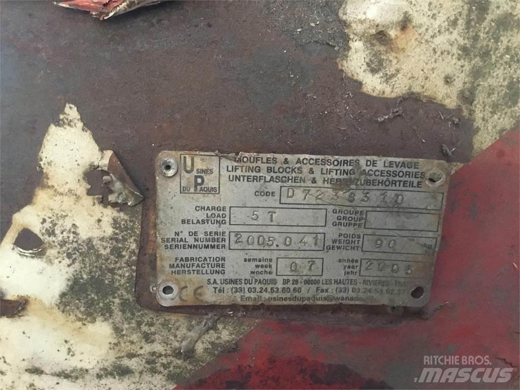  Hookblock 5ton Kranen onderdelen en gereedschap