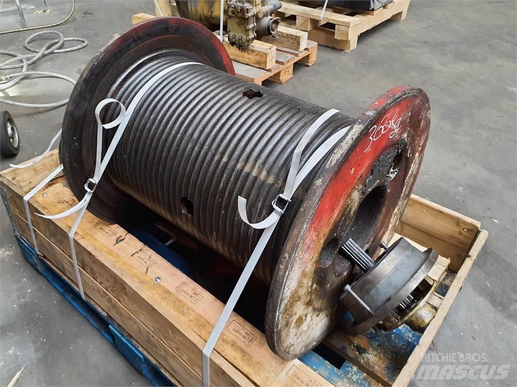 Krupp KMK 4070 winch Kranen onderdelen en gereedschap