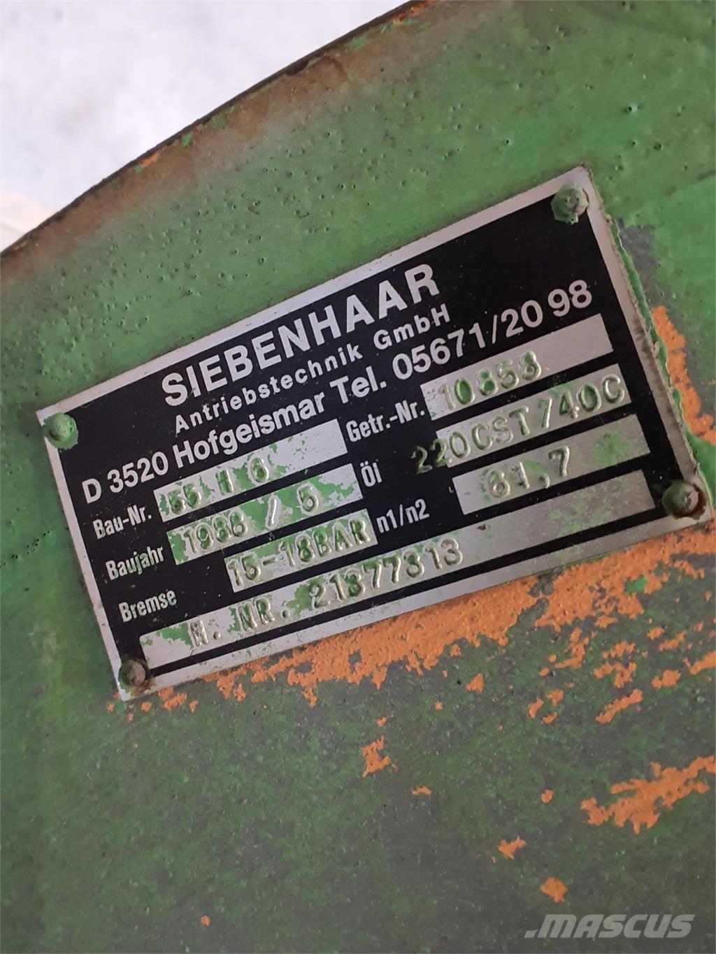 Krupp KMK 5100 winch Kranen onderdelen en gereedschap