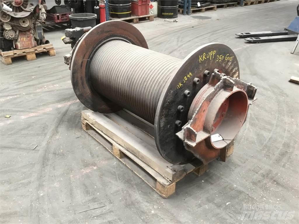 Krupp KMK 8350 winch Kranen onderdelen en gereedschap