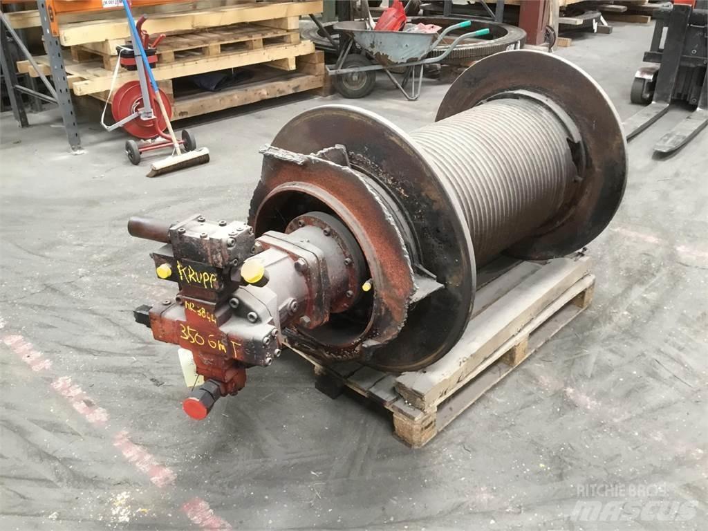 Krupp KMK 8350 winch Kranen onderdelen en gereedschap