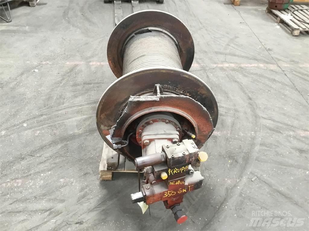 Krupp KMK 8350 winch Kranen onderdelen en gereedschap