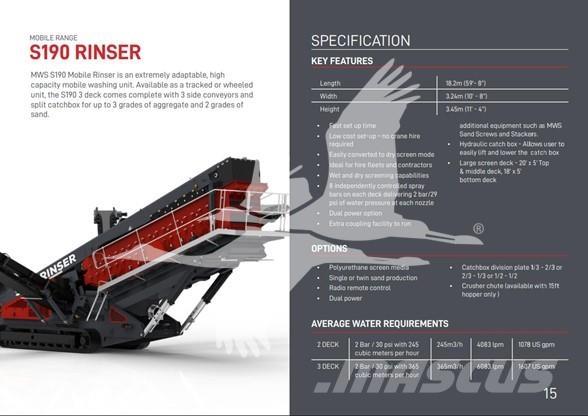 MWS S190 Bouw - Overige