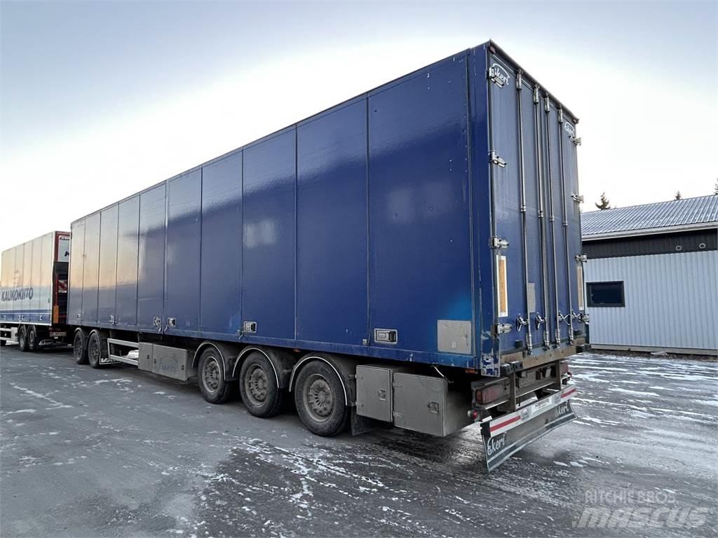 Ekeri 5-aks KSA Gesloten opbouw trailers