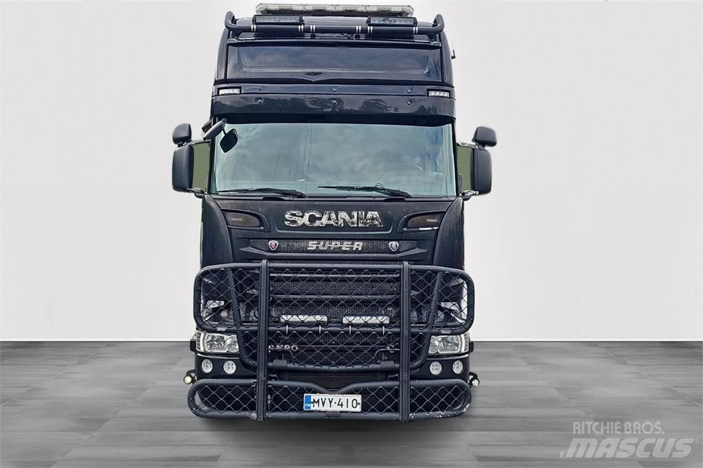 Scania R580 Bakwagens met gesloten opbouw