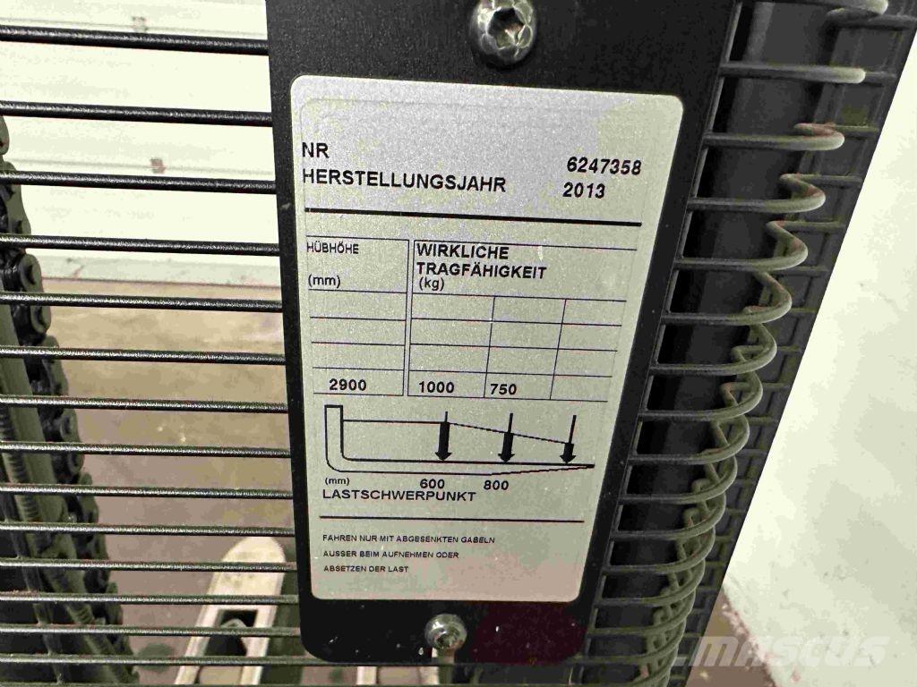 BT SWE 100 Meeloop stapelaar