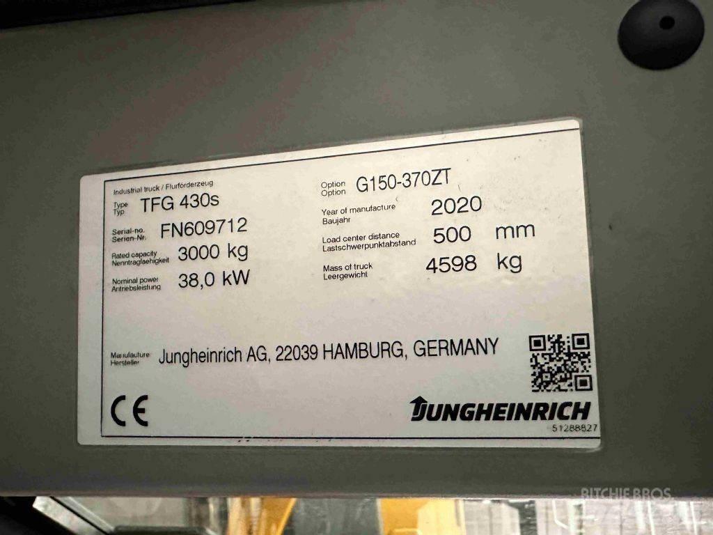 Jungheinrich TFG 430s LPG heftrucks