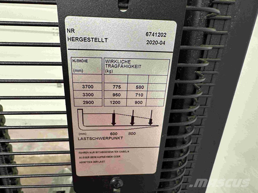 Toyota SWE 120 Meeloop stapelaar