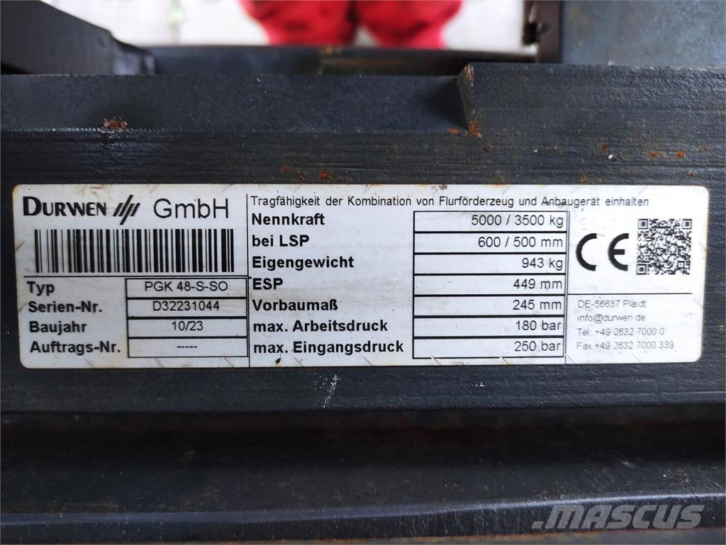 Durwen PGK48-S-SO Vorken