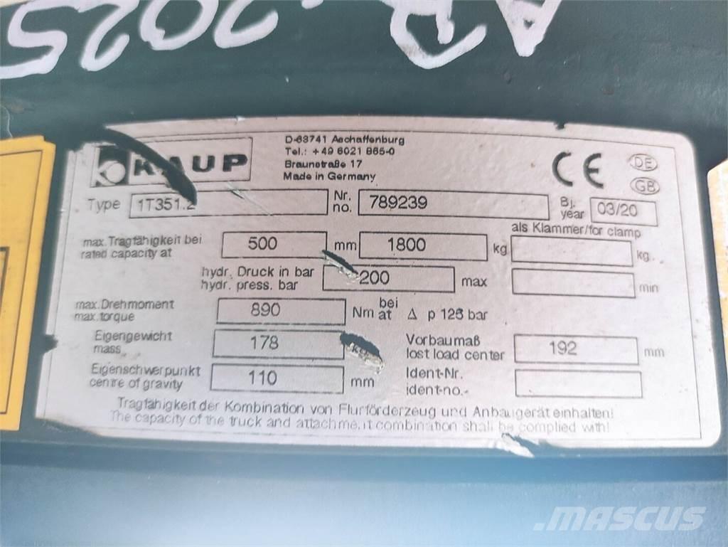 Kaup 1T351.2 Laden en Lossen - overige