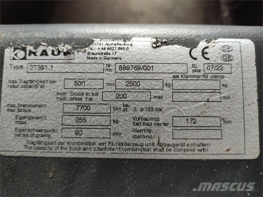 Kaup 2T391.1 Laden en Lossen - overige