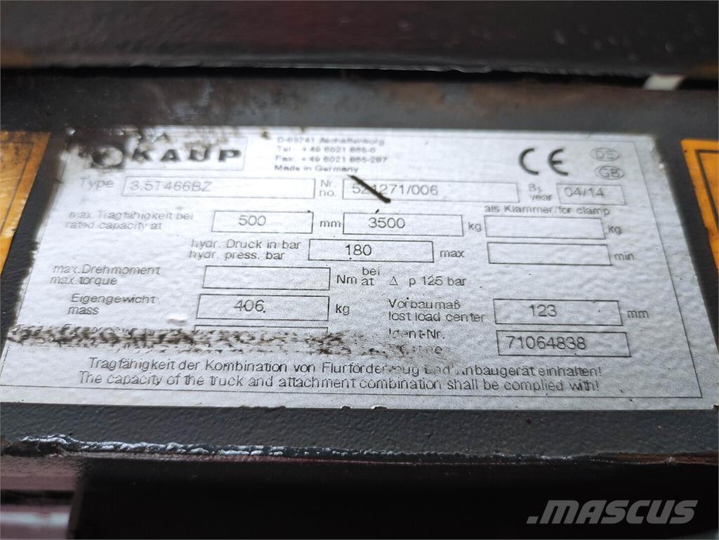 Kaup 3.5T 466B Z Laden en Lossen - overige
