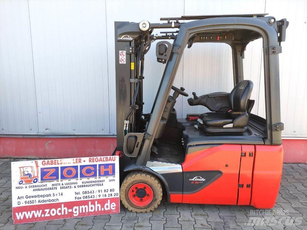 Linde E16C-02-386 EVO Elektrische heftrucks