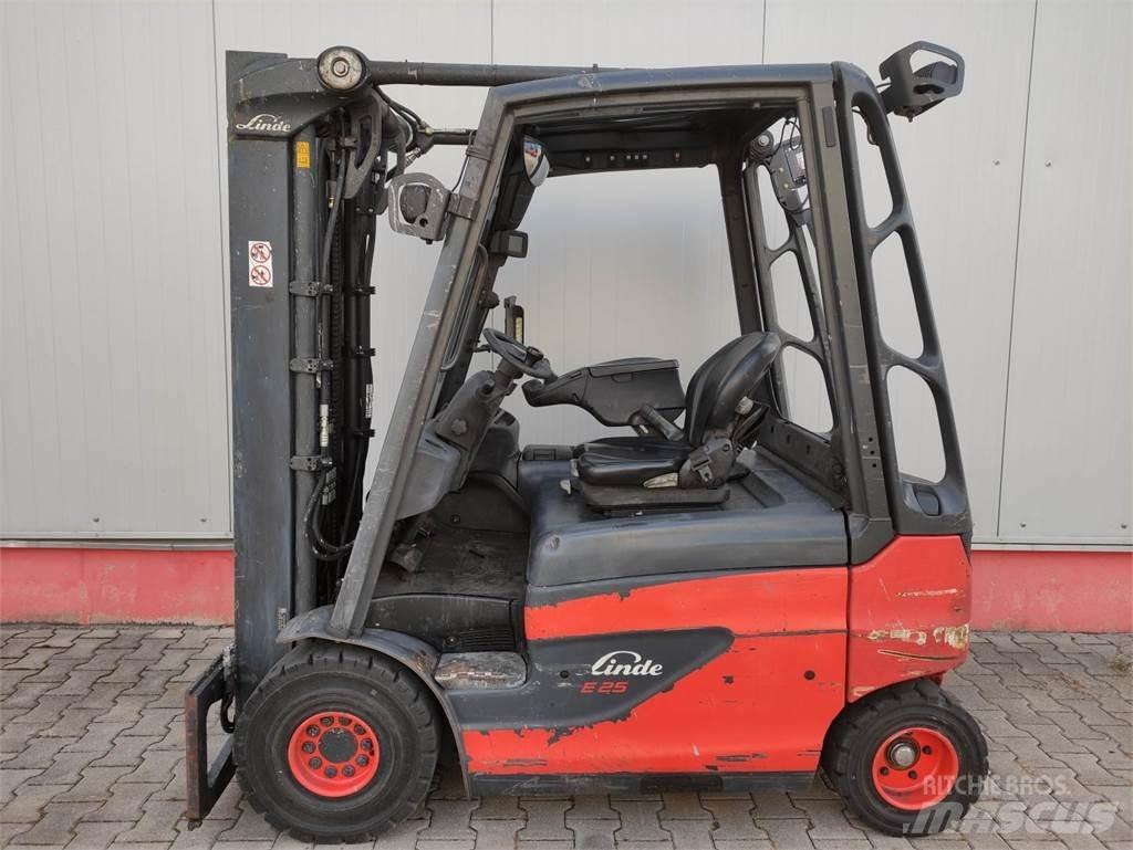Linde E25-01-387 Elektrische heftrucks