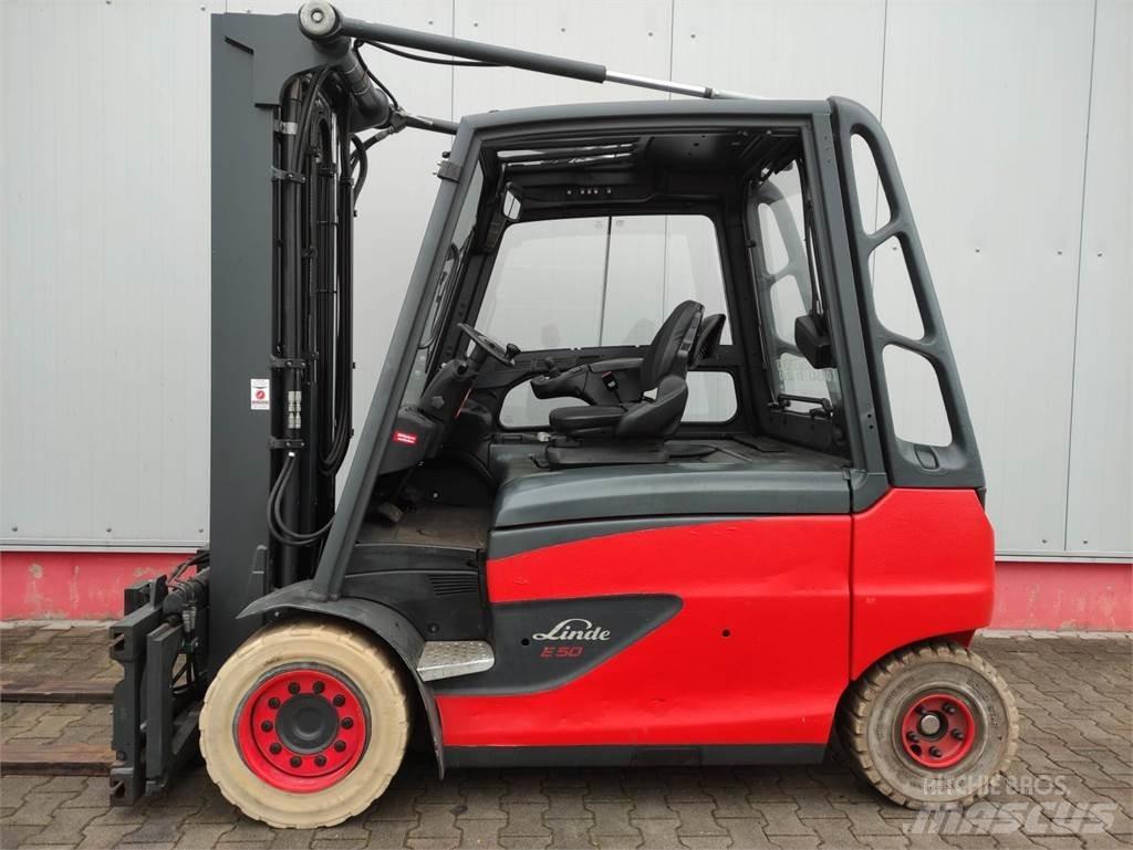 Linde E50HL-01-600 Elektrische heftrucks