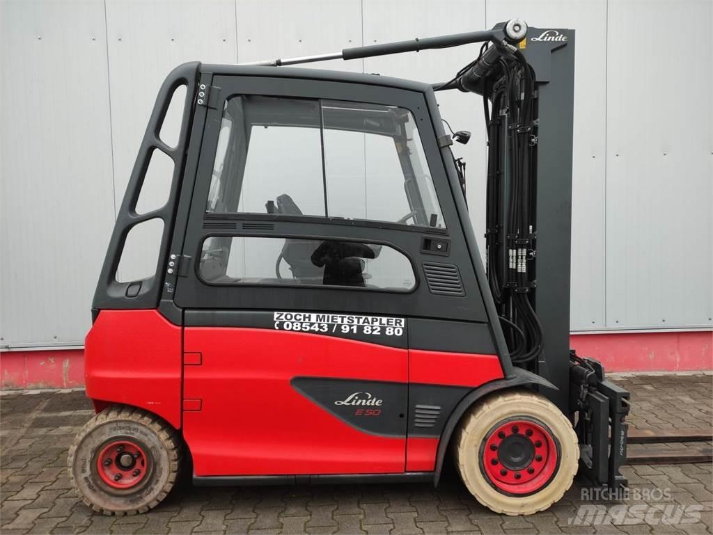 Linde E50HL-01-600 Elektrische heftrucks