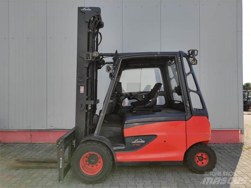 Linde E50HL-01/600-388 Elektrische heftrucks