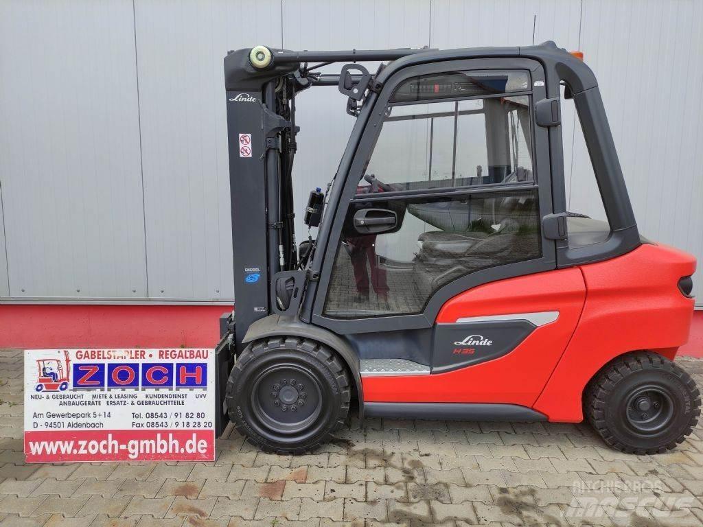 Linde H35D-01-1202 Diesel heftrucks