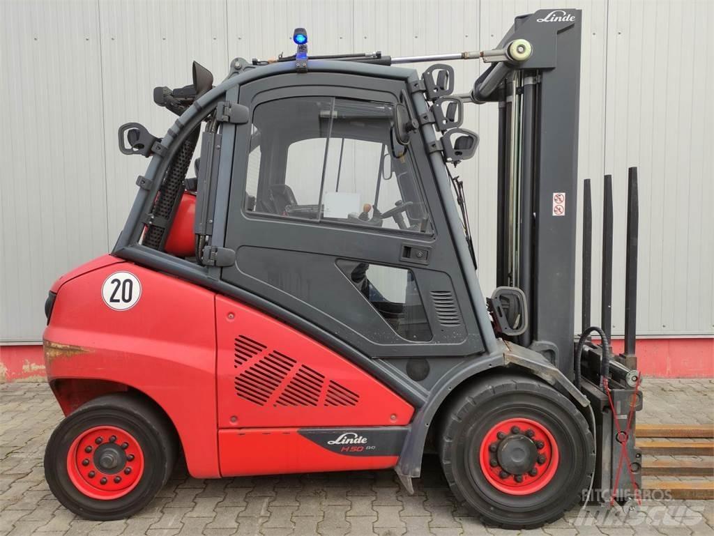 Linde H50T-02-394 EVO LPG heftrucks