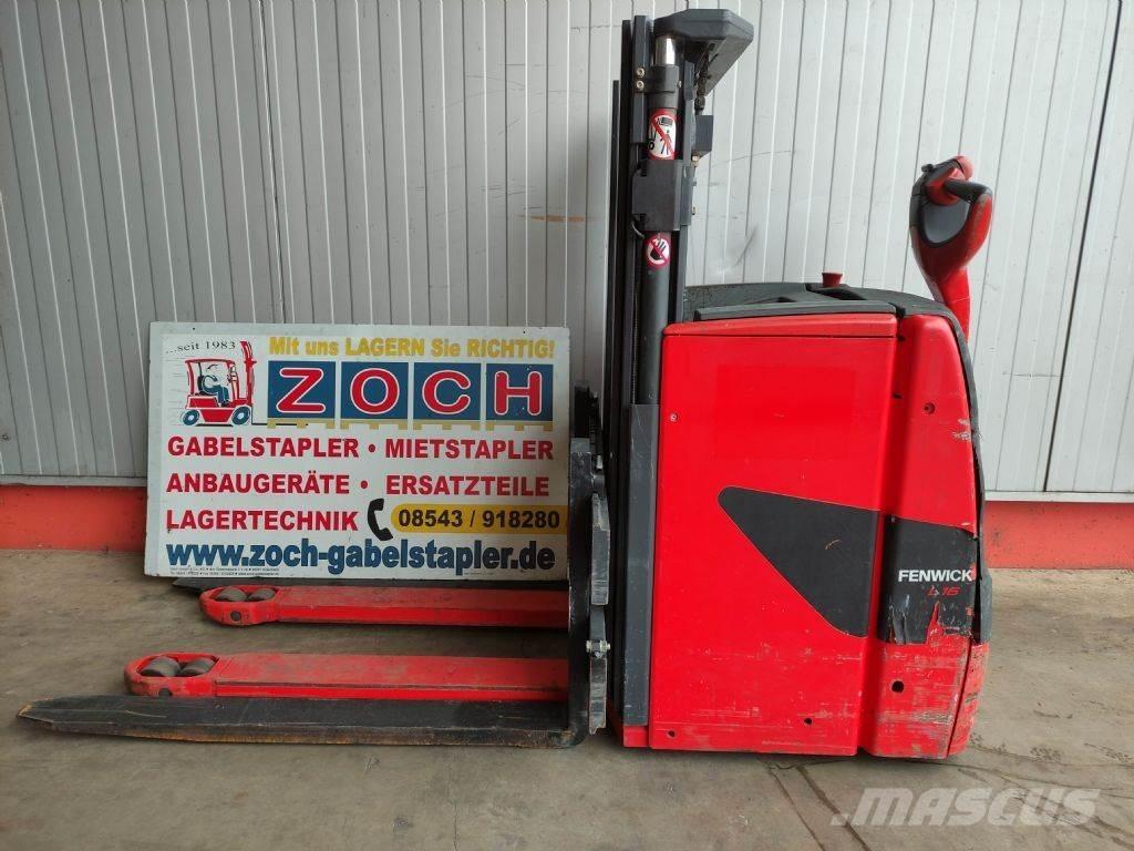 Linde L16-1173 (LACK NEU) Meeloop stapelaar