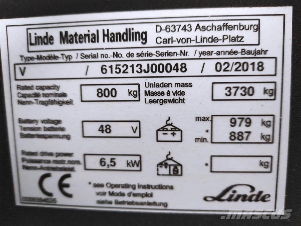 Linde V Modular Orderpicker voor hoog niveau