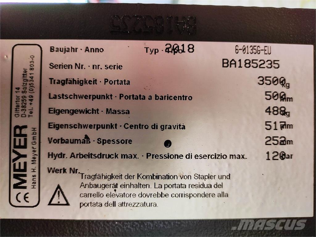 Meyer 6-0135G-EU Balenklemmen