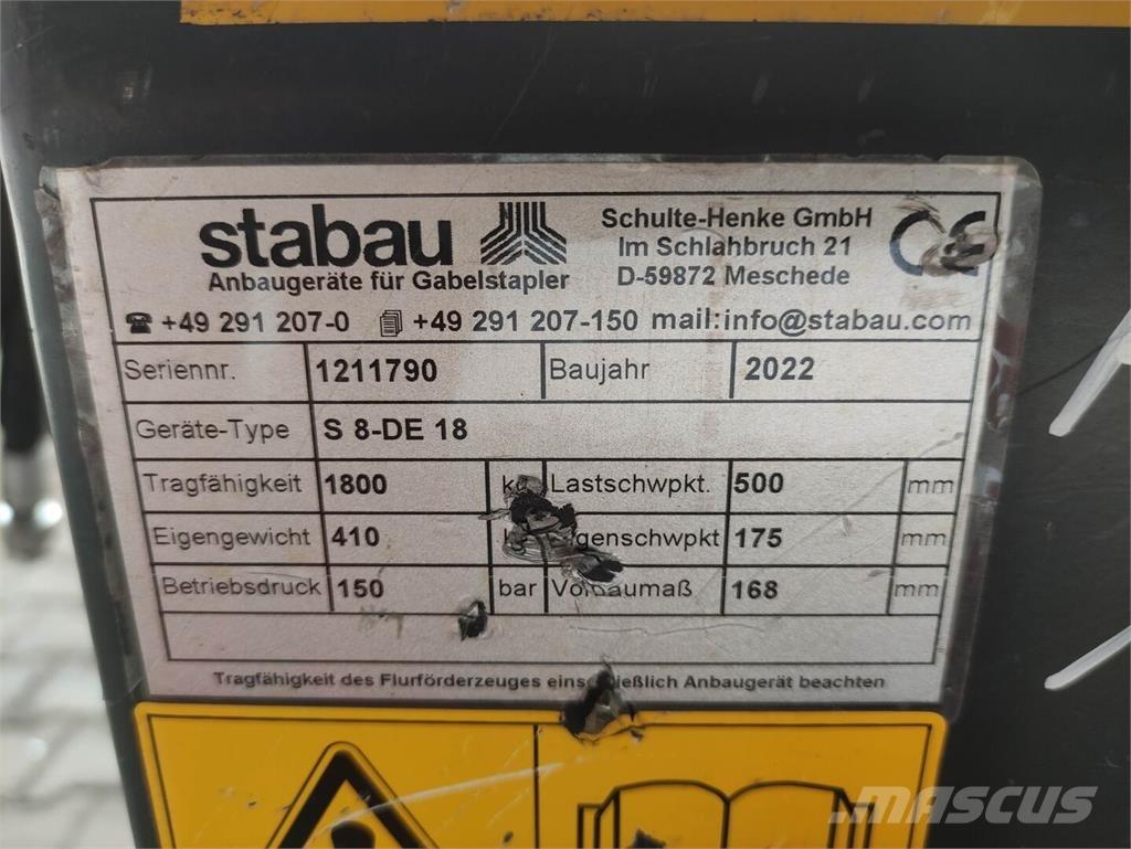 Stabau S8-DE18 Laden en Lossen - overige