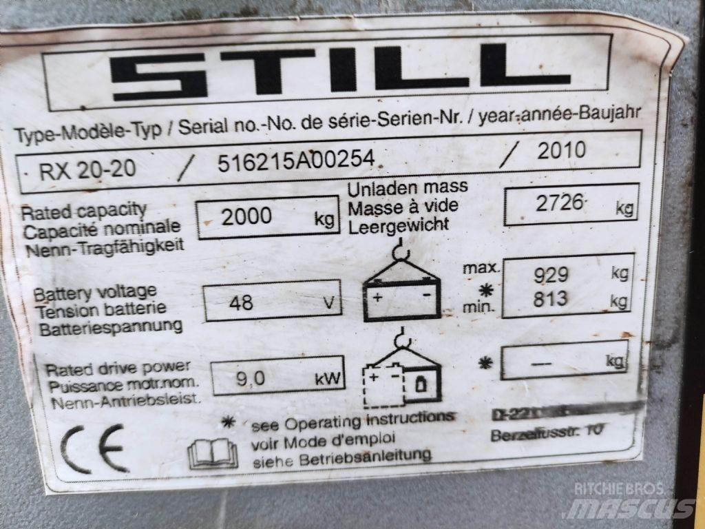 Still RX20-20 Elektrische heftrucks