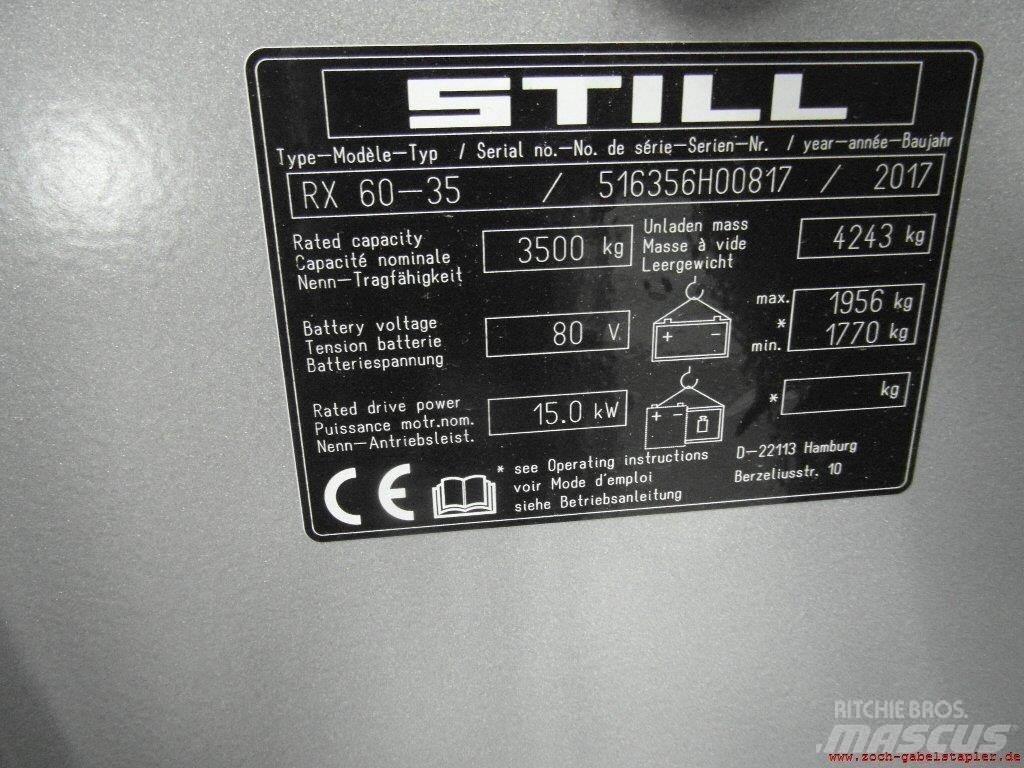 Still RX60-35 Elektrische heftrucks