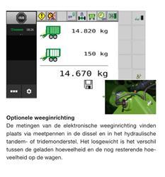 Krone Weeginrichting MX ZX
