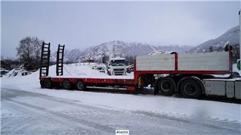 Damm 3 axle machine trailer.
