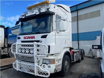 Scania R560 6x4 tractor unit w/ hydraulics