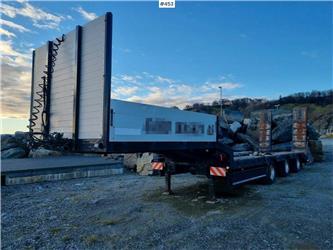 Damm 3 axle machinesemi.