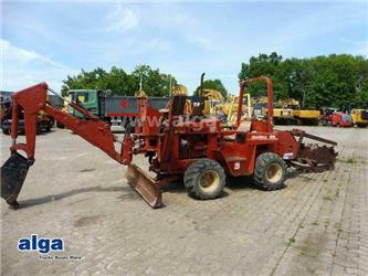 Ditch Witch 5010 DD 4x4, Grabenfräse, Frontbagger,Tieflöffel