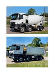 Mercedes-Benz 4142 8X4 EuromixMTP WECHSELSYSTEM KIPPER+MISCHER