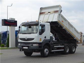 Renault KERAX 410/6X4/2 SIDED KIPPER/ BORTMATIC/MANUAL