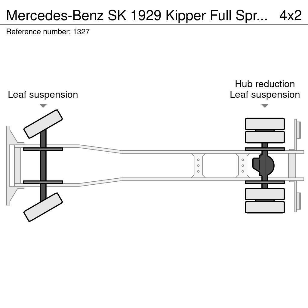 Mercedes-Benz SK 1929 Kipper Full Spring V8 Big Axle Good Condit Kipper