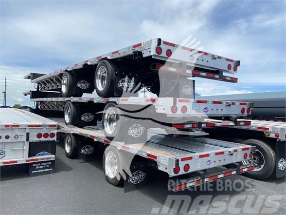 Utility 53' CAL LEGAL COMBO DROP DECK, REAR SLIDE AXLE, AI Diepladers