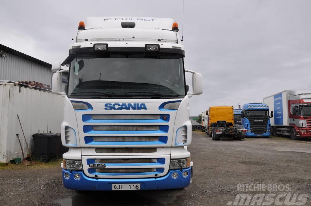 Scania R420LB6X2*4MNA Bakwagens met gesloten opbouw