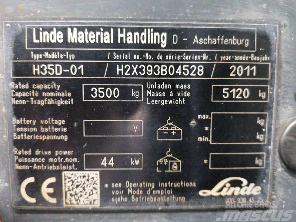 Linde H35D-01 Diesel heftrucks
