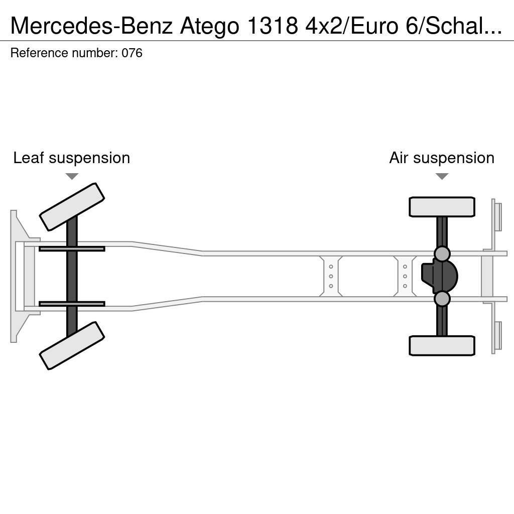 Mercedes-Benz Atego 1318 4x2/Euro 6/Schaltung/Klima/1218 Chassis met cabine